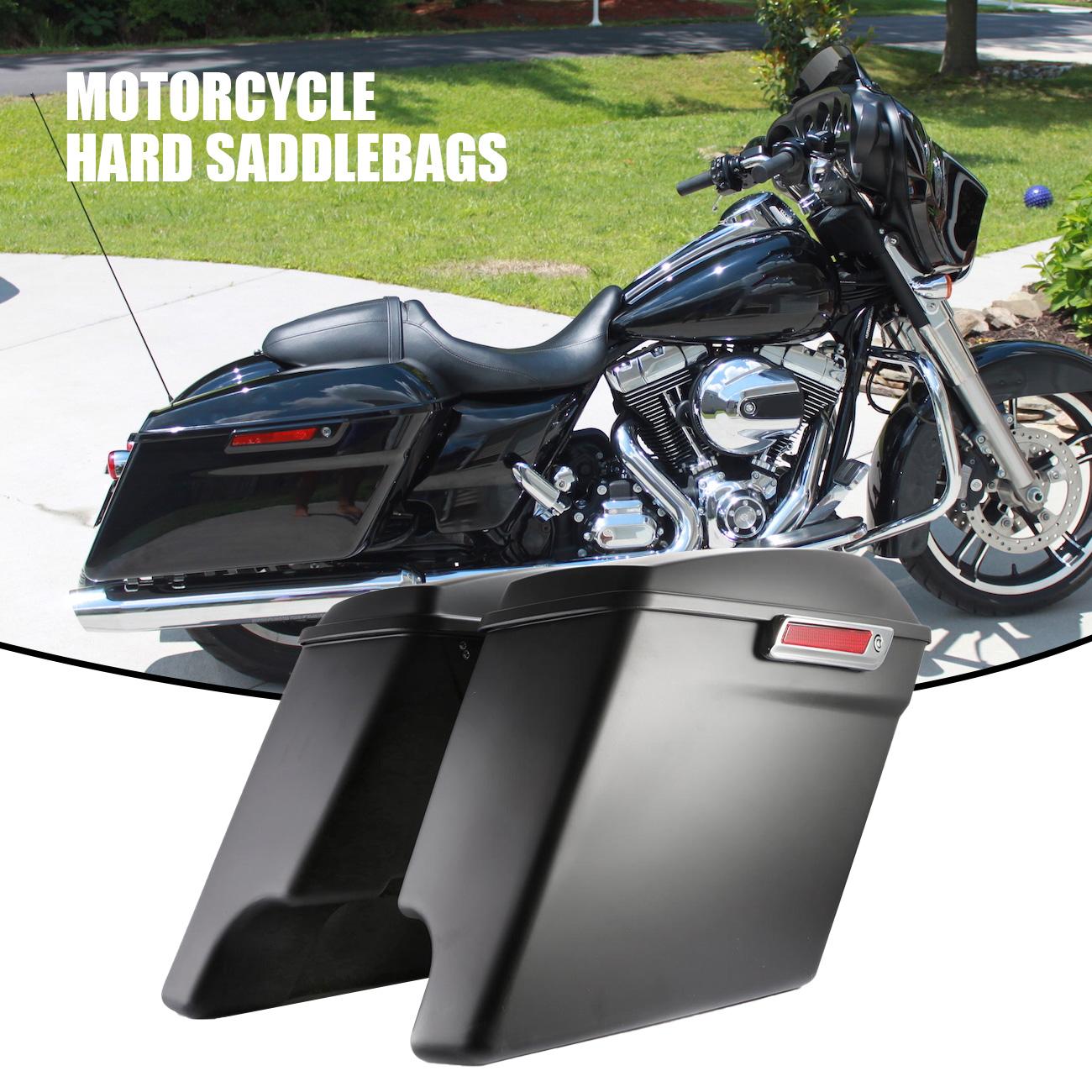 hard saddlebags with speakers