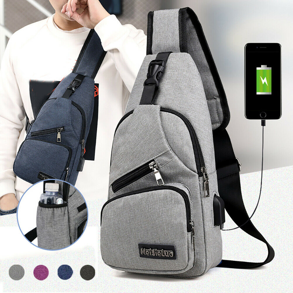 men's shoulder sling backpack