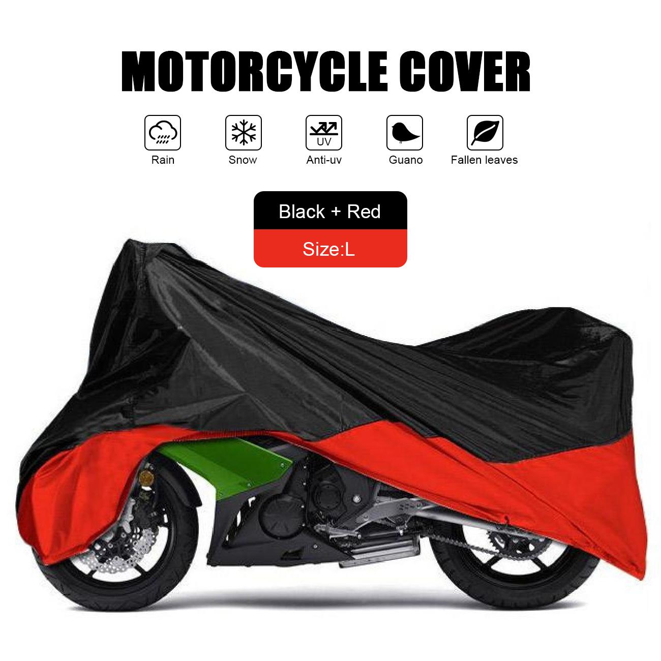 XXXL Waterproof Motorcycle Orange Cover For Kawasaki Vulcan 900 1600 1700 2000