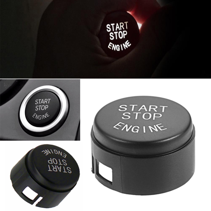 1x Start Stop Engine Button Switch Cover for 2009-2013 BMW 5 6 7 F01 F02 F10 F11