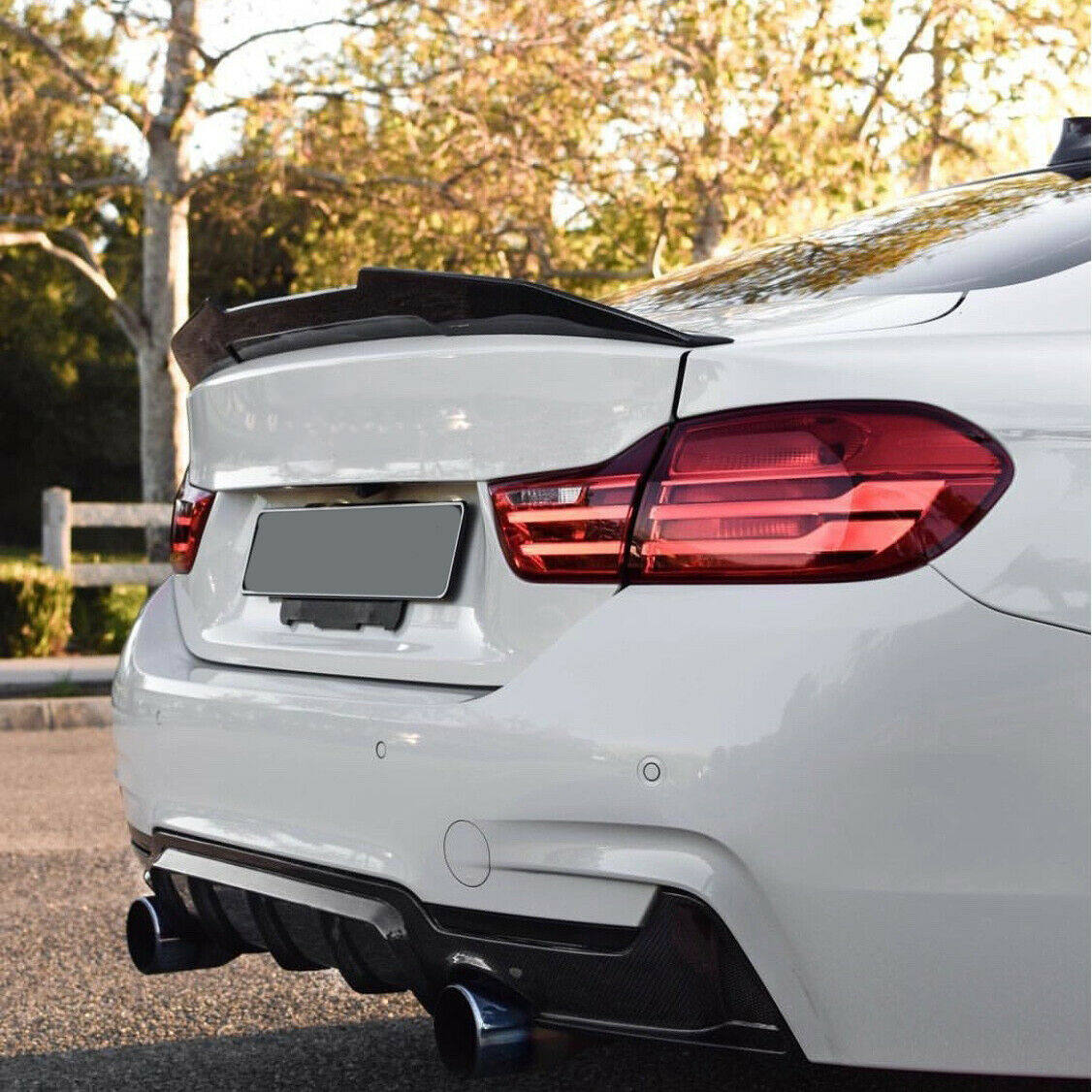 bmw f30 carbon spoiler