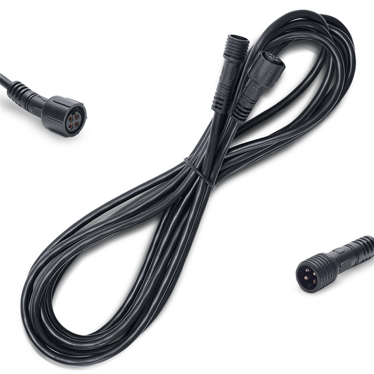 Xprite 10 FT Extension Cable Cord Wire for 4 /& 6 /& 8 Pods RGB Multicolor LED Rock Lights Kits