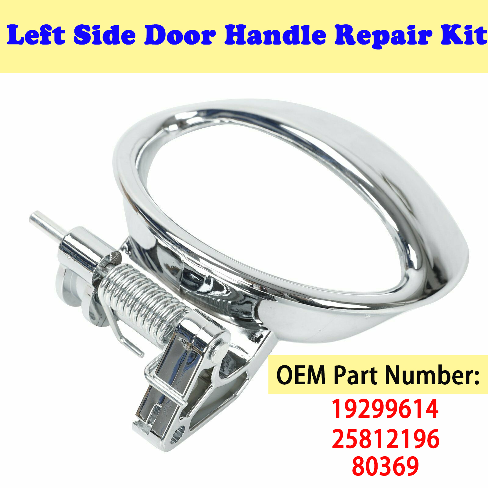 Driver Left Side For Chevrolet Hhr Inside Inner Interior Door